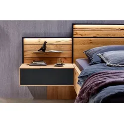 Wöstmann Nachttisch WSM 4300 Holz Braun Wildeiche
