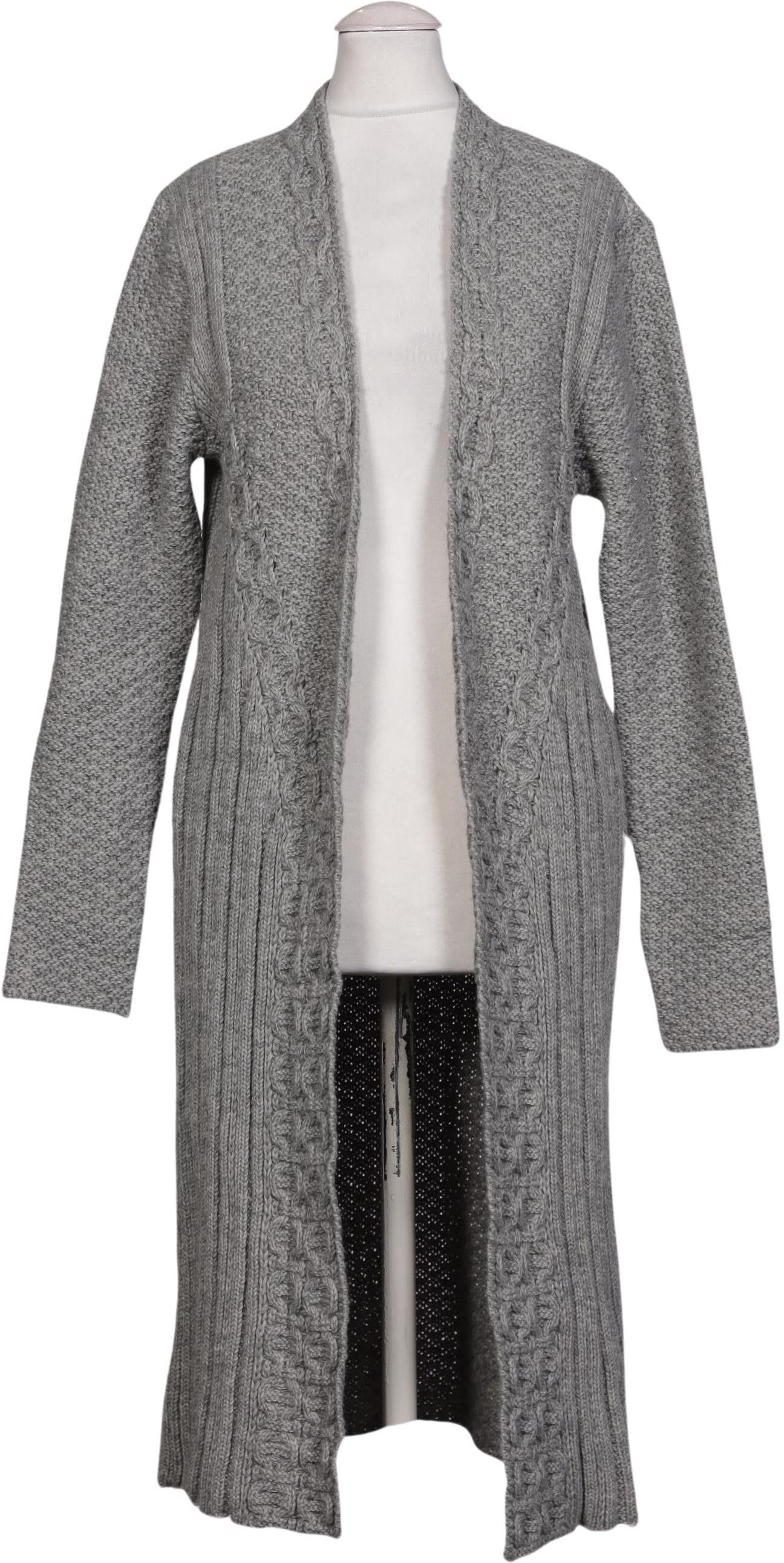 Warehouse Damen Strickjacke, Grau, Gr. EU 34, Synthetik - Second Hand