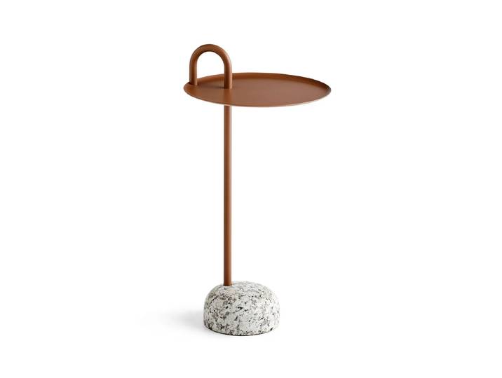 HAY - Bowler Beistelltisch, Ø 36 cm / H 70,5 cm, pale brown