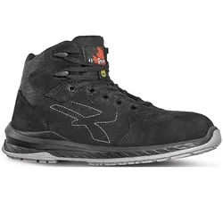 Sicherheitshochschuhe S3 "TWEED" - 38 - schwarz