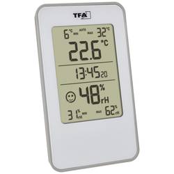 TFA Dostmann Digitales Thermo-Hygrometer Thermo-/Hygrometer Weiß 30.5057.02