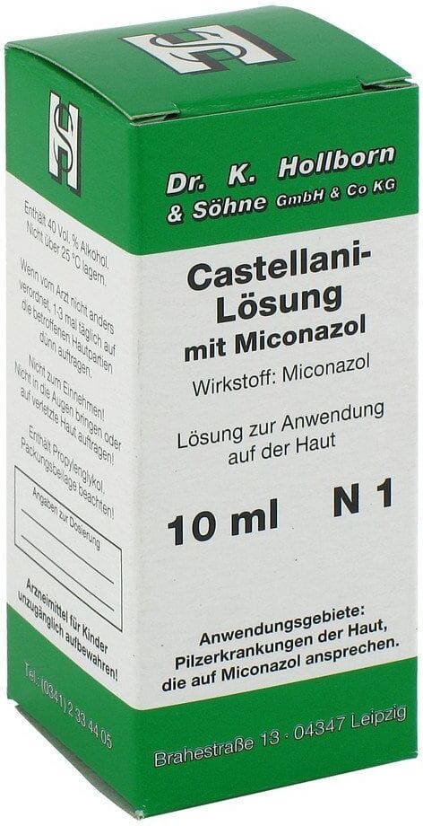 Castellani mit Miconazol