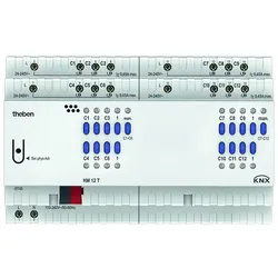 Theben 4940245 KNX Heizungsaktor, 12-fach HM 12 T KNX