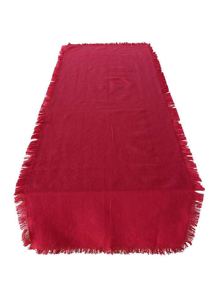 Boltze Tischläufer "Lenea" in Pink - (L)140 x (B)40 cm - onesize