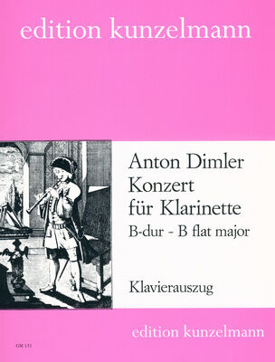 Edition Kunzelmann Dimler Concert für Klarinette
