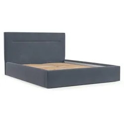 POLSTERBETT Liline 160/200 cm Blau im Asti Stoff