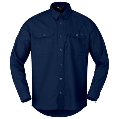 Norrøna - Femund Cotton Shirt - Hemd Gr S blau