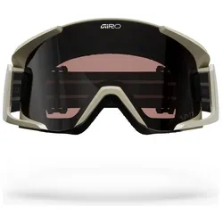 Giro, Unisex, Sportbrille, Dropline MTB VIVID Goggle (Black, frequency orange, Clear), Orange, Mehrfarbig, Schwarz