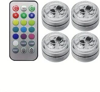 Uplifted Goods Wireless LED Car Interior Ambient Light With Remote Control set C