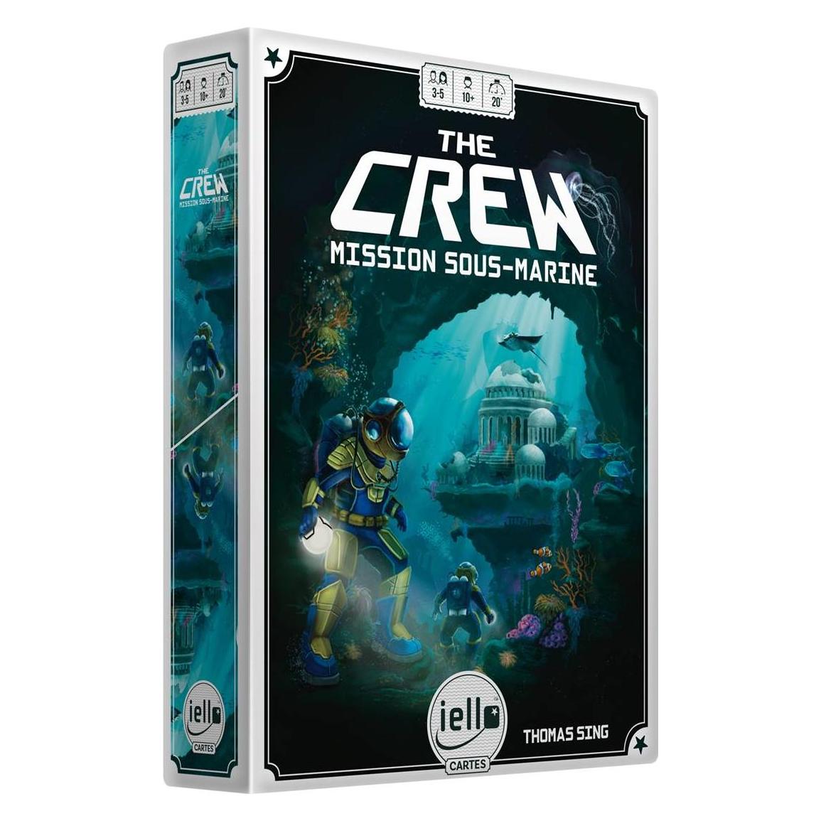Iello The CREW Mission Sous-Marine 10+/3-5 (Französisch, 3 - 5 Spieler) (51832)