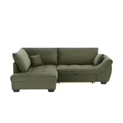 Ecksofa  Krissy ¦ grün ¦ Maße (cm): B: 251 H: 88 T: 190.0