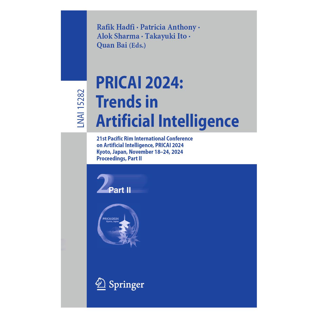 Springer PRICAI 2024: Trends in Artificial Intelligence (Englisch) (57130254)