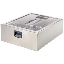Virtus Edestahlbehälter GN 2/1 mit Deckel für SOFTCOOKER (Z/S69062500)