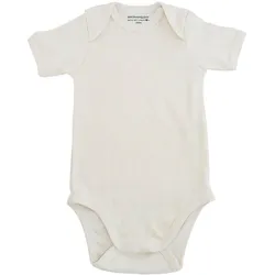 Bio-Babybody kurzarm - natur 86/92