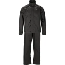 Weather Report Packo AWG Packable Allwetter-Set (Regenjacke + Regenhose) Kinder 1001 - black 8 (128)