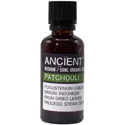 Patchouli Organic Essential Oil 50ml