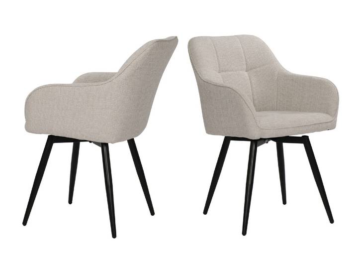 2er Set SIT Möbel SIT&CHAIRS Armlehnstuhl 2er Set mit Drehfunktion