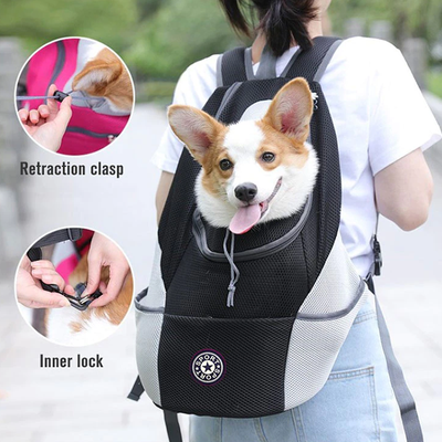 PetsAreLife Dog Backpack Black S