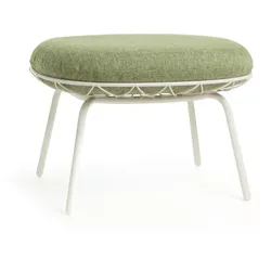 Magis Piña Outdoor Ottoman, weiß / grün