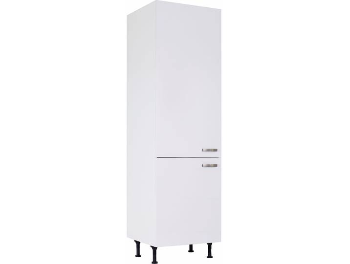 Seitenschrank KOCHSTATION KS-Cara , weiss (weiß), B:60cm H:211,8cm T:58,4cm, Schränke, Seitenschrank