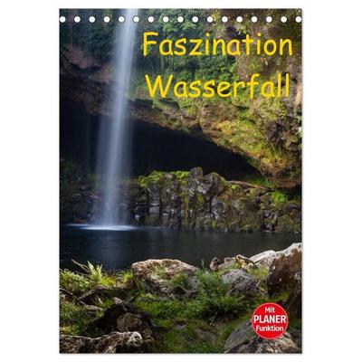 Faszination Wasserfall (Tischkalender 2027 DIN A5 hoch), CALVENDO Monatskalender