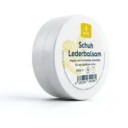 eco:fy Veganes Schuh-Lederbalsam - 50g - mit Microfasertuch - Lederpflege