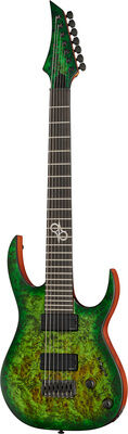 Solar Guitars S1.7AHLB Lime Burst Matte Lime Burst Matte