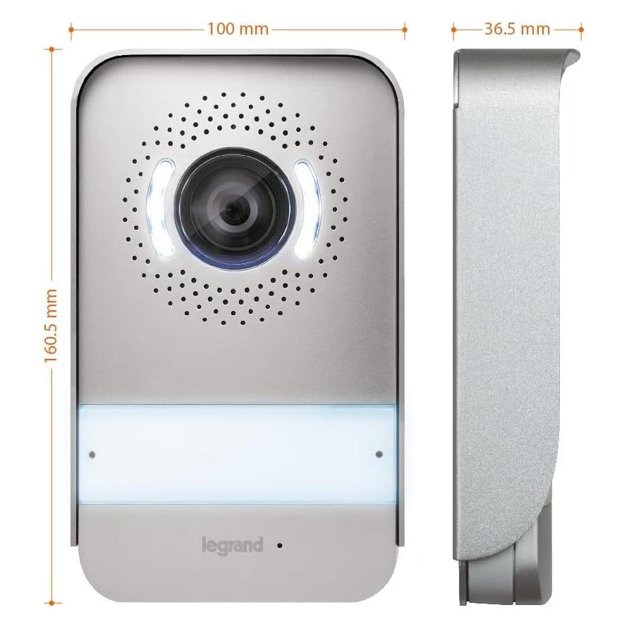 Legrand EASYKIT Plus Video-Türsprechanlagen-Set (Kabelgebunden) (368910)