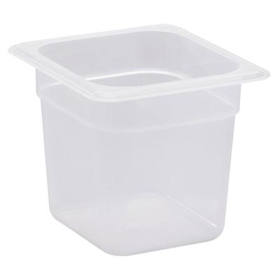GN-Behälter 1/6 - 16.2 x 17.6 x 15 cm - Transluzent - 6er-Set -. Cambro