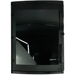 Verteilerkasten Feuchtraumverteiler IP65 24 Module 1000V schwarz Sicherungskasten AP M-L 2x12 HIGHT 940.24.NN