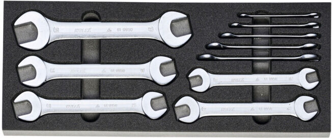 Holex Jeu de clésà fourches, Nombre d'outils: 10 (952432 10)