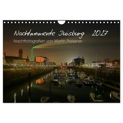 Duisburg Nachtmomente 2027 (Wandkalender 2027 DIN A4 quer), CALVENDO Monatskalender