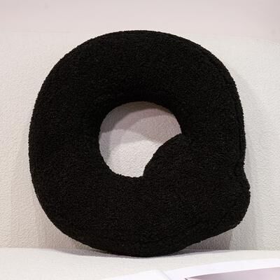 Lush Living Finds I Love U Soft Seat Cushion, Black English Letters Plush Pillow For Back Support, Sofa Chair Plushie Decoration q