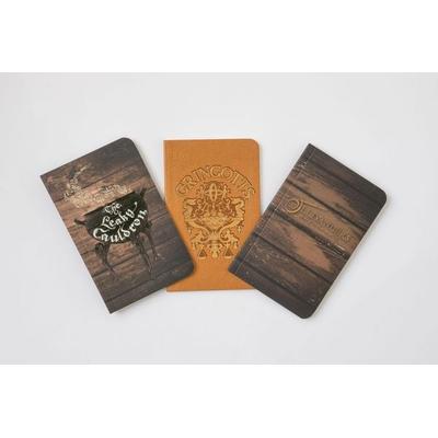 Harry Potter: Diagon Alley Pocket Notebook Collection (Set of 3)