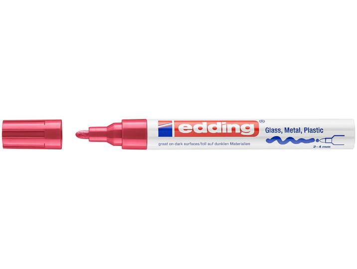 edding Lackmarker 750-Crea rot