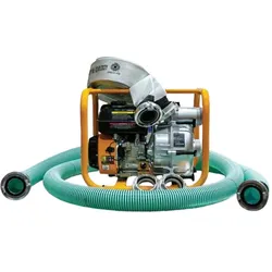 JCB Klarwasserpumpen Komplett Set 4-Takt Motor 1000 l/min Förderleistung 7,5 PS