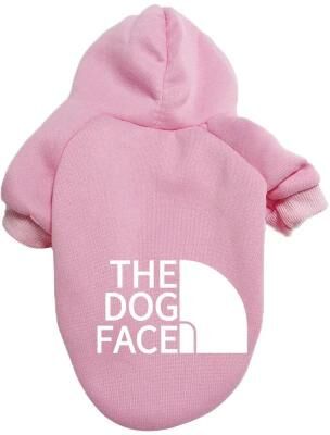 Uplifted Goods Pet Dog Autumn Winter Hoodie pink 2xl 4.5 6.5kg