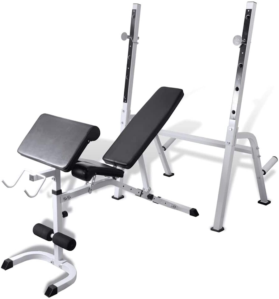 vidaXL Banc de musculation multifonction