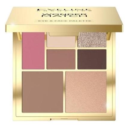 Eveline Wonder Match Eye Makeup And Face Contouring Palette - 12g (5903416080282)