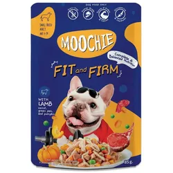 MOOCHIE Fit and Firm With Beef 85g Nassfutter für Hunde mit Lammfleisch