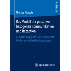 Das Modell der personenbezogenen Kommunikation und Rezeption, Fachbücher von Thomas Könecke