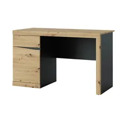 Schreibtisch   ¦ holzfarben ¦ Maße (cm): B: 128 H: 76,1 T: 59.9
