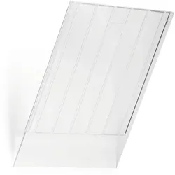 Durable Frontplatte für den Prospektspender FLEXIBOXX A4 transparent