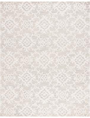SAFAVIEH Handmade Blossom Linna Modern Floral Wool Rug