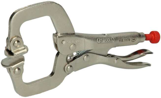 Pince étau avec mâchoire ajustable 0-25mm ; KS Tools (115.1178)