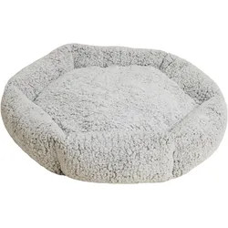 Companion donut bed for pet, Ø75cm, grey (Hund, Katze), Hundebett + Katzenbett
