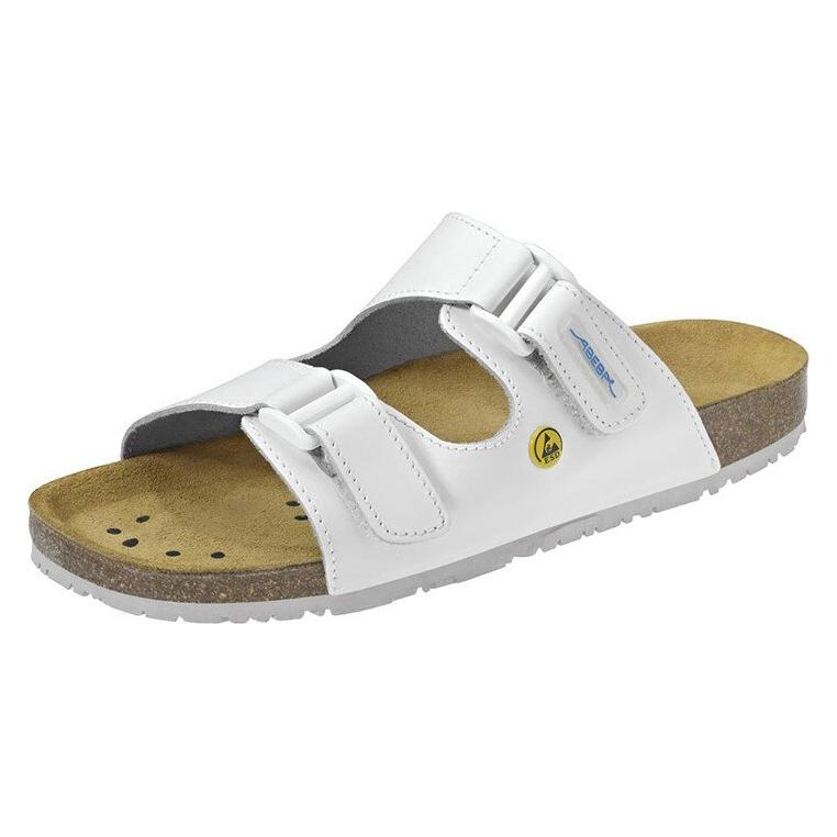Abeba Pantolette weiss 4080, OB, EU-Schuhgrösse: 45 (OB, 45) (7504)