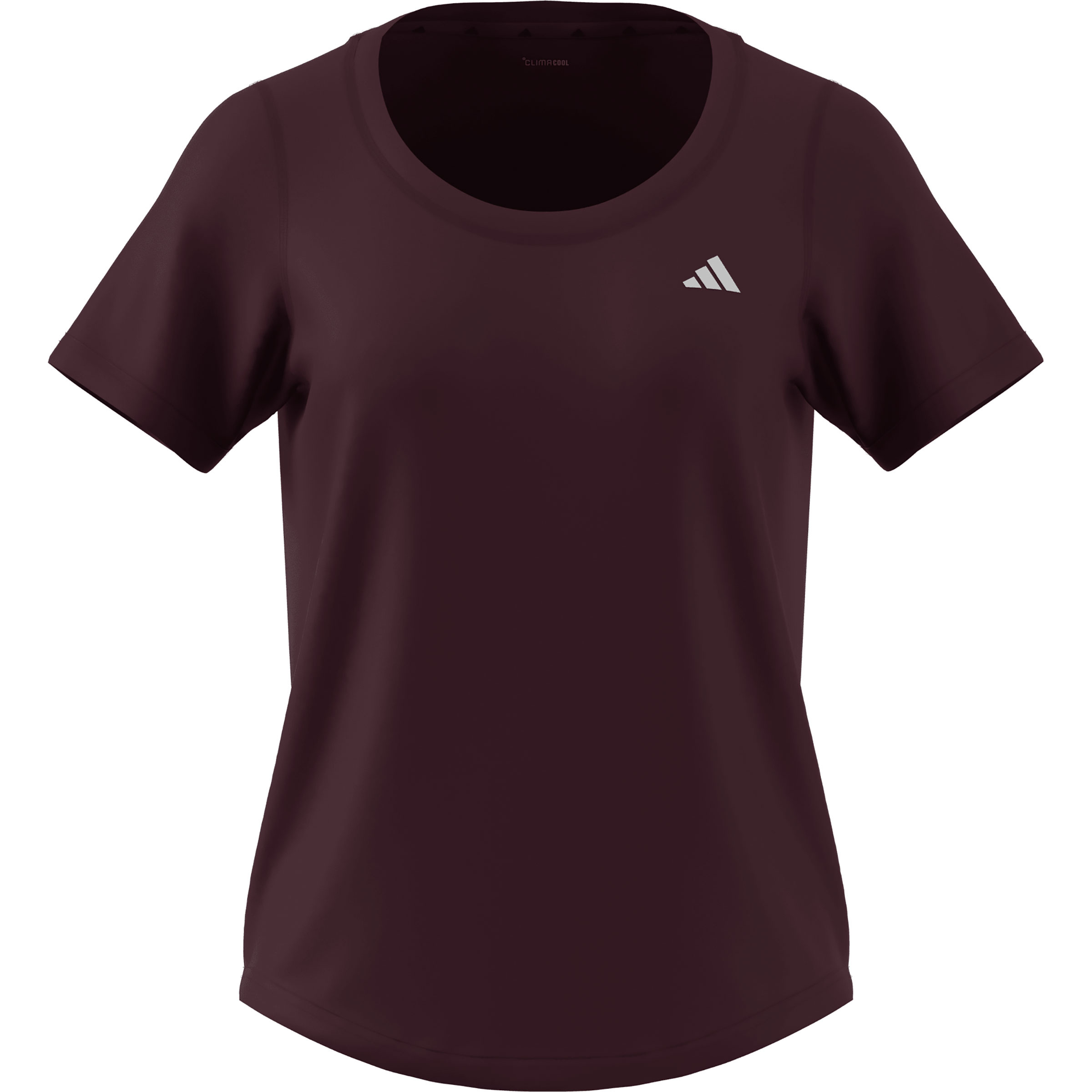 adidas Workout Essentials Scoop Neck Damen T-Shirts rot Größe M Laufen | Trailrunning | Training & Fitness Hautfreundlich