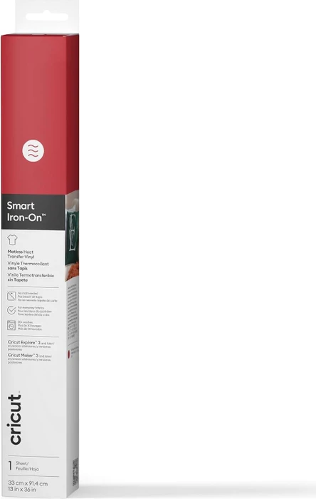 Cricut Smart Iron-On 33 x 91 cm (Red)