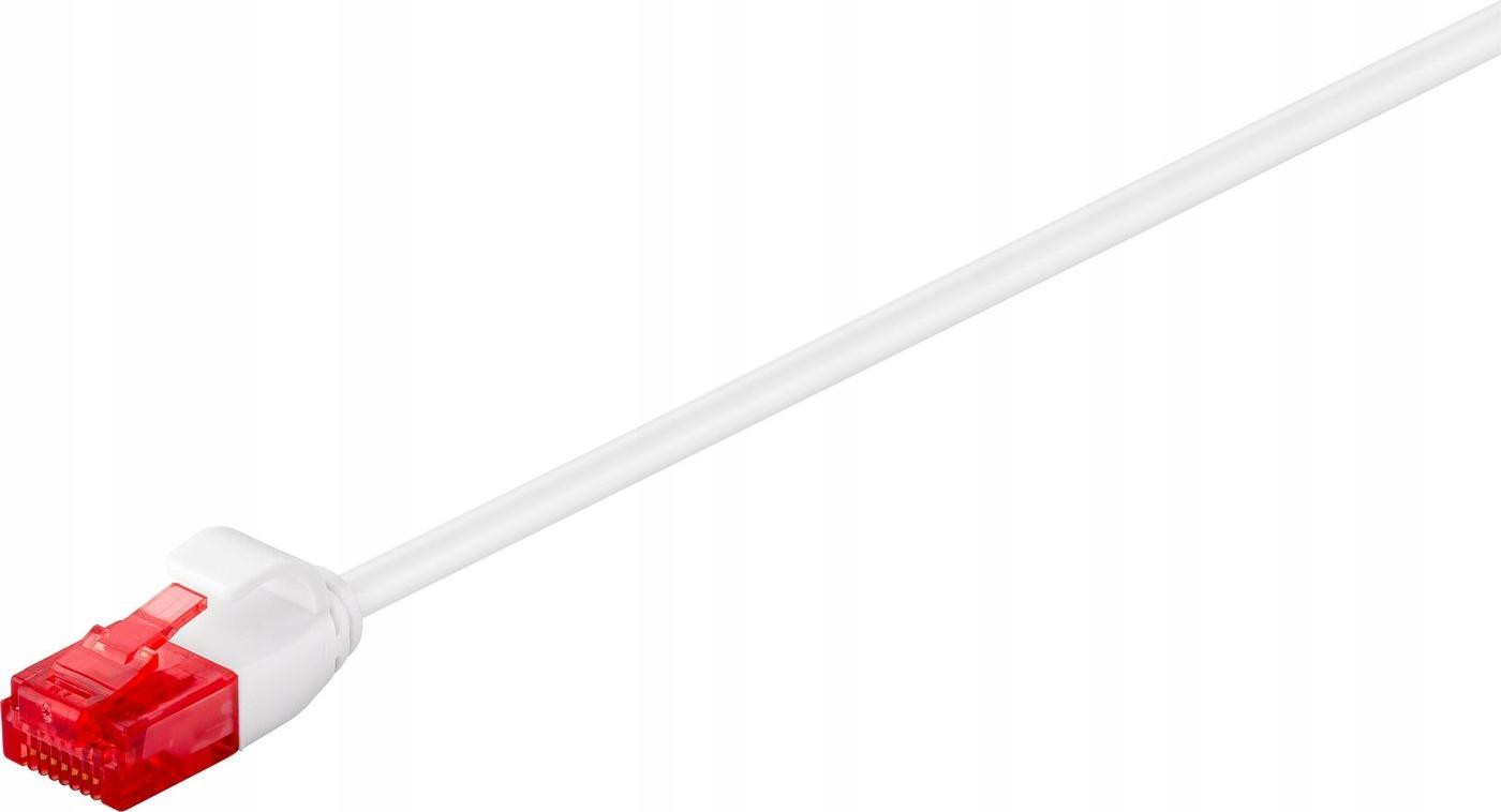 MicroConnect V-UTP605W-SLIM Cat6 U/UTP Netwerkkabel, 5 meter, wit
